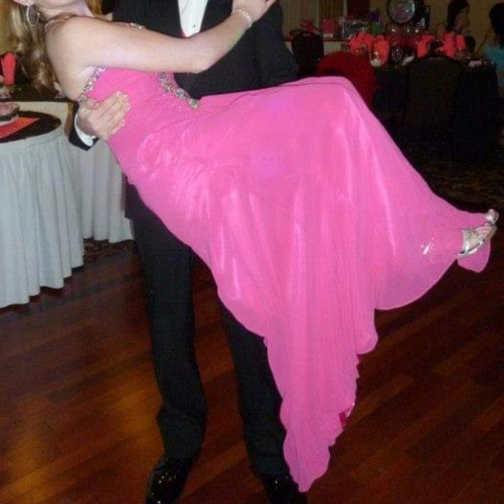 Pink Prom Dress Size 3